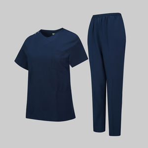 Uniformes de Enfermería Personalizados al por Mayor con Logotipo, Uniformes Médicos Unisex de Manga Corta, Uniforme de Enfermería Personalizado para Hospital - Product Image 2