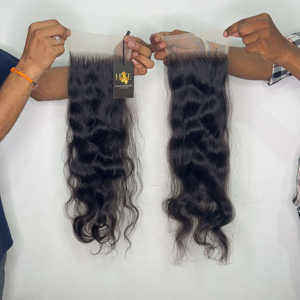 Rizado 5x5 6x6 13x4 cutícula virgen alineada crudo indio templo cabello humano Hd suizo transparente completo Hd pelucas con cierre de encaje - Product Image 2