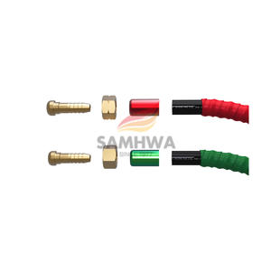 SAMHWA <b>EPDM</b> Twin Welding Hose (WG-S-03) High-Tenacity Durable Flexible Strong Outdoor Household Use for Rough Conditions Fast - Product Image 5