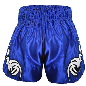 Pantalones cortos de Muay Thai transpirables de secado rápido, ropa de entrenamiento de alta calidad, pantalones cortos de Muay Thai para hombre en Stock - Product Image 4
