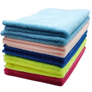 超细纤维毛巾布用于酒店、厨房、家庭、汽车清洁布优质整体销售价格超细纤维毛巾