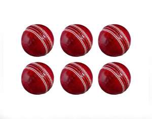 Balle de cricket en cuir véritable balle légère de match international pour le sport et l'entraînement - Product Image 6