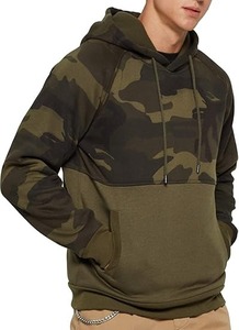 Sweat à capuche zippé personnalisé pour homme avec logo brodé, 100 % coton, thermique, deux tons, épais, style urbain, long, privé - Product Image 2