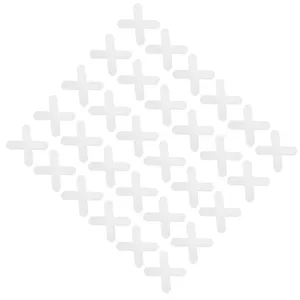 1000 pièces entretoises de niveleur croisé de carreaux réutilisables 1.5mm d'épaisseur système d'accessoires de carreaux en plastique céramique pour sols en porcelaine - Product Image 1