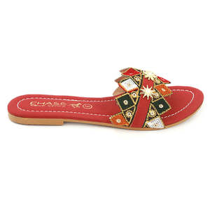 รองเท้าแตะผู้หญิง (KL-055) - สีน้ำตาลแดง - Product Image 3