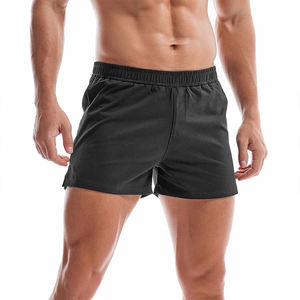 <b>Men's</b> Cotton Summer Gym Wear Shorts <b>Men's</b> Solid Color Breathable Shorts Active Gear Regular Shorts for <b>Men</b> - Product Image 2