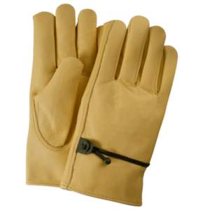 Guantes de Seguridad de Alta Resistencia y Calidad Premium, Antivibración, con Muñequera Ajustable, Resistentes a la Abrasión y al Calor, de Cuero, Ignífugos, para Conducir - Product Image 1