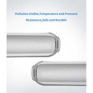 ICEGALAX Boîtier de filtre à eau transparent italien en PET de 10 pouces, filtres à eau potable manuels pour la maison, l'extérieur, les camping-cars et les voitures - Product Image 5