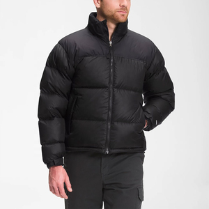 Transpirable Material personalizado Logo Hombres Chaqueta acolchada de alta calidad Hombres Chaqueta acolchada en color negro Diseño de servicio OEM - Product Image 6