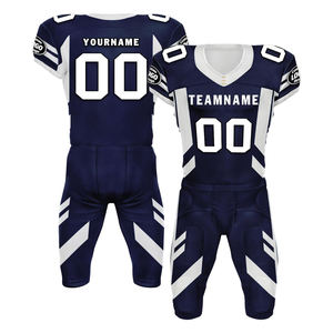 ชุดอเมริกันฟุตบอลสำหรับเยาวชนชุดฟุตบอลคลับโลโก้ออกแบบได้ตามต้องการ - Product Image 1