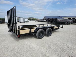 รถพ่วงบรรทุกข้าวใหม่ 7x16 ปี 2026 แบบ Tandem Utility ขนาด 82x16 พร้อมประตูทางลาด 5 ฟุต - Product Image 3