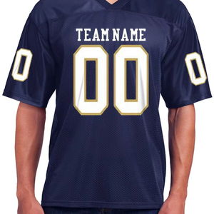 Jersey de Fútbol Americano Personalizado, 100% Poliéster, Transpirable, de Alta Calidad, Sublimado - Product Image 1