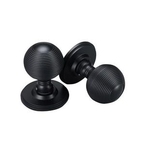 Handicrafts Wrought Iron Metal <b>Door</b> <b>Knob</b> <b>Black</b> Finished for <b>Door</b> and Window Home Hotel Usage Gate <b>Door</b> Pull <b>Knob</b> - Product Image 3