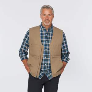 Gilet de travail durable pour homme avec plusieurs poches-Parfait pour les travaux d'extérieur et de construction - Product Image 2