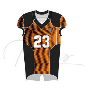 Meilleurs maillots de football américain tendance, grande taille, en spandex/polyester, manches courtes, vêtements de sport - Product Image 3