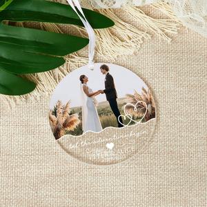 ของตกแต่งภาพงานแต่งงานโต๊ะตกแต่งสำหรับคู่รักพร้อมรูปถ่ายของที่ระลึกของขวัญคริสต์มาส - Product Image 2