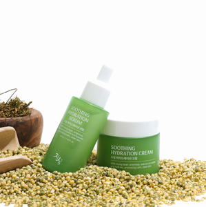 เซรั่มฟื้นฟูความชุ่มชื้นจากเกาหลีสำหรับผิวที่ขาดน้ำพร้อมยาแก้พิษปราศจากเปปไทด์ฉลากส่วนตัวสำหรับดูแลผิวที่อ่อนโยน - Product Image 2