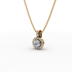 จี้เพชรแล็บโกรว์ทรงรัศมี 0.75 กะรัต ดีไซน์หรูหราสำหรับทุกวัน - Product Image 3