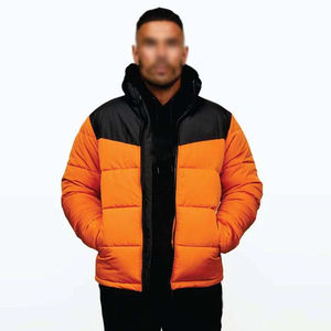 Chaqueta acolchada impermeable personalizada para hombre, secado rápido y transpirable, estilo callejero, Calidad única, moda de invierno con cierre de cremallera - Product Image 6