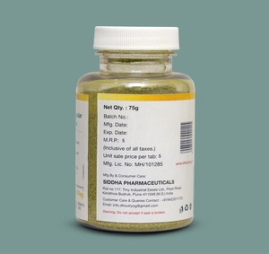 Natural Herbal Powder Ayurvedic Plant Extract <b>Blend</b> For Daily Digestive Routine Herbal Powder Form Plant Based Daily Use Mix - Product Image 5