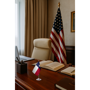 Drapeaux de bureau de l'État du Texas, imprimés numériquement, fanions arc-en-ciel en coton, nylon, polyester, soie pour affichage sur fibre de verre - Product Image 2