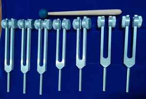 Juego de 8 Diapasones de Chakra con Peso para Terapia de Sonido, Sanación del Corazón, Tercer Ojo y Sacro - Product Image 5