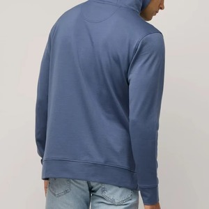 Sudadera con capucha de gran tamaño para hombre de alta calidad sin marca, ropa de calle personalizada, moda bordada, patrón sólido, 100% algodón, temporada de invierno - Product Image 4
