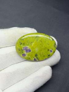 Cristal de jaspe verde Natural de grado AAA, piedra preciosa suelta de alta calidad hecha a mano para joyería, piedra maravillosa - Product Image 2