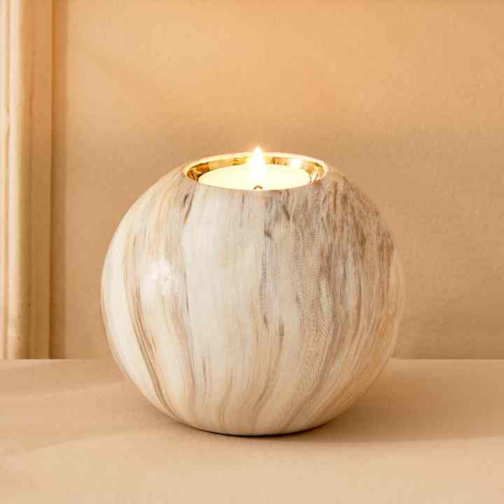White Ceramic Candle Holder High Quality Glass Candle Jar Stylish Other Candle Holders Lanterns and for Home Decor