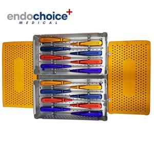 Juego de instrumentos ortopédicos de cureta de hueso Volkmann de 16 piezas para grafiti óseo/reparación de fracturas/procedimientos quirúrgicos de desbridamiento de articulaciones - Product Image 2