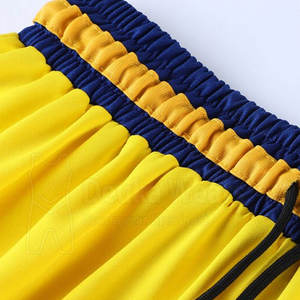 OEM Customize Color & Size Breathable Elastic Waist Basketball <b>Shorts</b> For Practice Wear With Heat-Transfer Printing Applique - Product Image 4