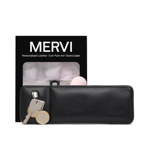 Portamonete in Pelle Personalizzato Mervi con Portachiavi e Gadget - Product Image 2