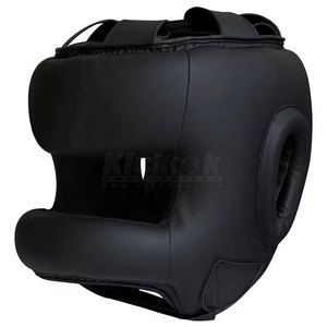 High Quality Leather <b>Head</b> Guard Reinforced Padding Sweat Resistant Inner Eco-Friendly Protective for Martial Arts <b>Training</b> - Product Image 2