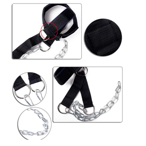 Harnais de tête OEM, ceinture de construction des Muscles du cou, haltérophilie, gymnastique, chaîne en acier, exercice pour les Muscles du cou - Product Image 5