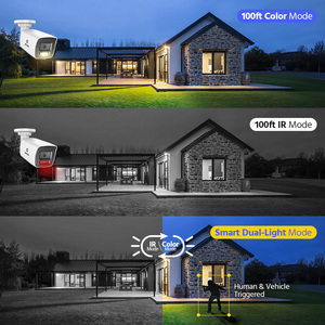 ANNKE AC500 3K 5MP用于家庭监控ip网络摄像机智能混合灯AI红外和白光30m扬声器闭路电视摄像机 - Product Image 2