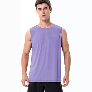 Acid Washed Hooded <b>Stringer</b> <b>Vest</b> for Gym Sports High Quality Custom Made tank Top for Men with Custom Printing on Wholesale - Product Image 1