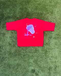 T-shirts personnalisés pour hommes, style vintage, 100% coton, coupe ample et courte, effet vieilli, avec broderie, appliqué et patch, délavé à l'acide et effet soleil. - Product Image 2