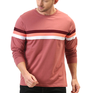 Camiseta de Manga Larga para Hombre, de Algodón, para Primavera y Otoño, Camisetas para Hombre, Camisetas de Manga Larga con Cuello Redondo, Camiseta Informal de Manga Larga - Product Image 1