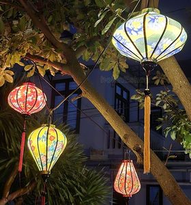 Customizable Vietnamese Silk <b>Bamboo</b> <b>Lanterns</b> - Wedding, New Year, & Event Decorations - Handcrafted VIET FARGIMEX - Product Image 3