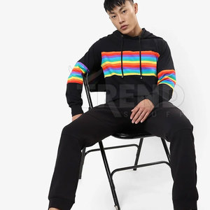 เสื้อฮู้ดขนแกะแบบสวมหัวของผู้ชายเสื้อฮู้ดลำลองดีไซน์ใหม่แขนยาวเต็มตัวมีลาย6XL สำหรับฤดูหนาว OEM ตามสั่ง - Product Image 6