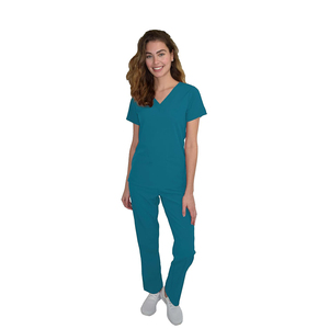 Unisex <b>Plus</b> <b>Size</b> <b>Scrubs</b> Uniforms Sets Custom Cotton Hospital <b>Scrub</b> Suits Medical Jogger Sets Wholesale Doctors Wear - Product Image 1
