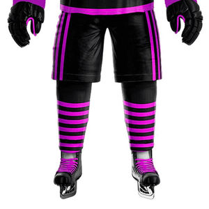 Vêtements d'équipe sportive en spandex/polyester, pantalon de hockey sur glace pour l'entraînement, vente en gros, uniformes de haute qualité, couleurs personnalisées - Product Image 6