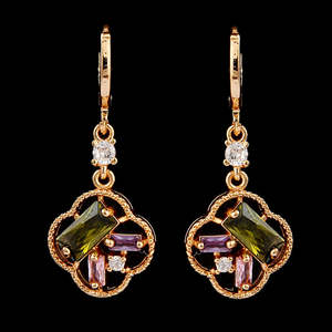 Hauts Zarqoon pour femmes - Doré - Vert - Product Image 1