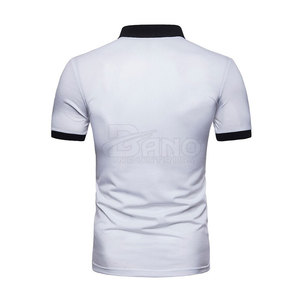 Summer Wear-T-shirt polo à manches courtes pour hommes, T-shirt polo grande taille sur mesure, Meilleur prix de vente en ligne - Product Image 2
