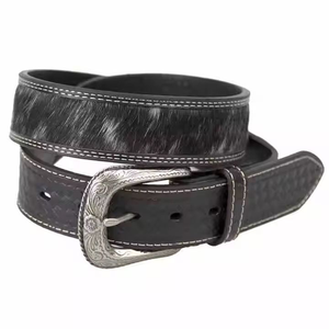 Ceinture en cuir de vachette pour pantalon homme/femme, longueur personnalisée, imperméable, logo personnalisé, vente en gros au Pakistan - Product Image 6