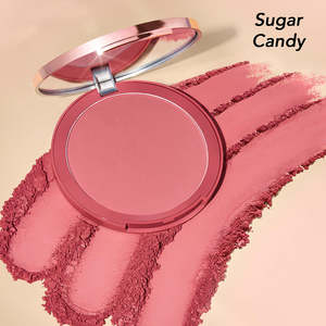 บลัชออนเนื้อแมทแบบอัดแข็ง-เม็ดสีแน่น ขนาดพกพา สำหรับแต่งหน้า - Product Image 2
