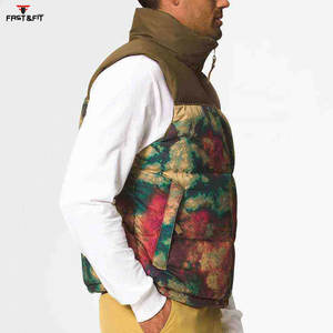 Vêtements d'extérieur à logo personnalisé Gilets à bulles d'air Nouvelle mode Streetwear respirant Veste sans manches bouffante - Product Image 4