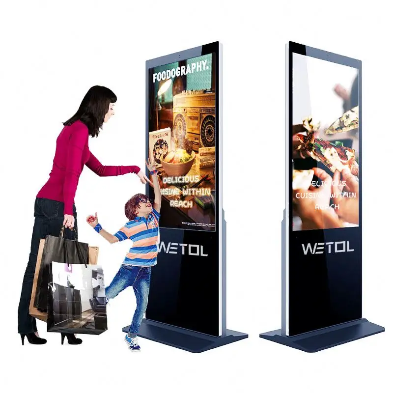 Wetol pemutar papan nama Digital 2Gb, kios seluler layanan mandiri untuk pendidikan: pengajaran interaktif dan pembelajaran jarak jauh.