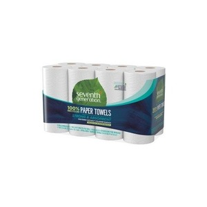 Seventh Generation 100% Tejido de baño blanco reciclado de 2 capas Caja fuerte séptica 240 hojas/rollo 12/paquete (13733PK) 2 paquetes de lavandería - Product Image 6