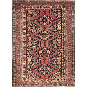 พรมขนสัตว์ถักมือ Kiaan Paem-152 สีเบจ-น้ำตาล ลายเรขาคณิต สำหรับห้องนั่งเล่น ใช้ในบ้าน ทางเข้าบ้าน โถงทางเดิน ห้องวัยรุ่น - Product Image 1